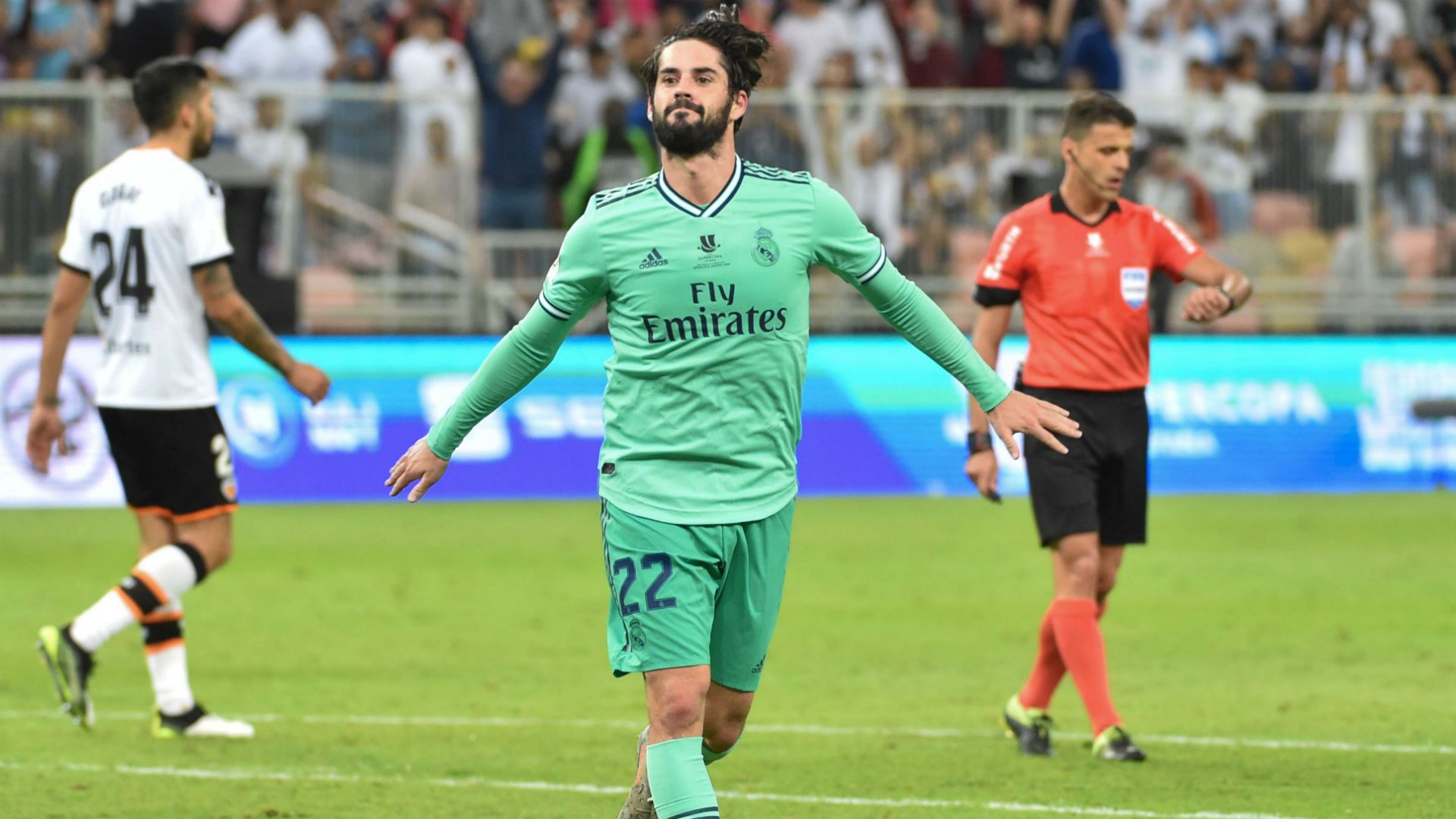 Isco Valencia Real Madrid Supercopa española