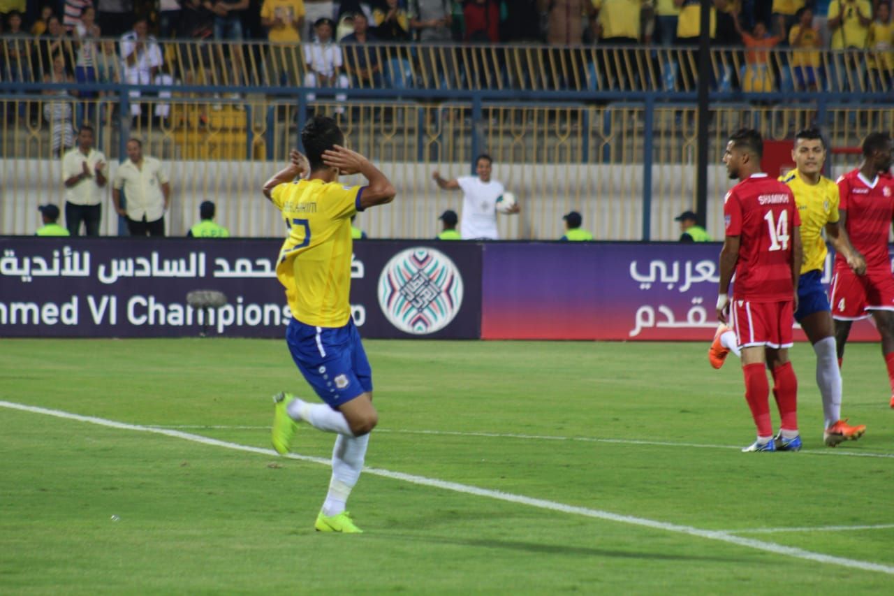 وجيه عبد الحكيم الإسماعيلي أهلي بنغازي كأس محمد السادس للأندية الأبطال