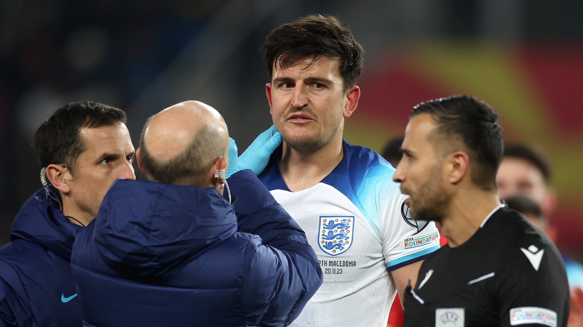 Harry Maguire England North Macedonia 2023