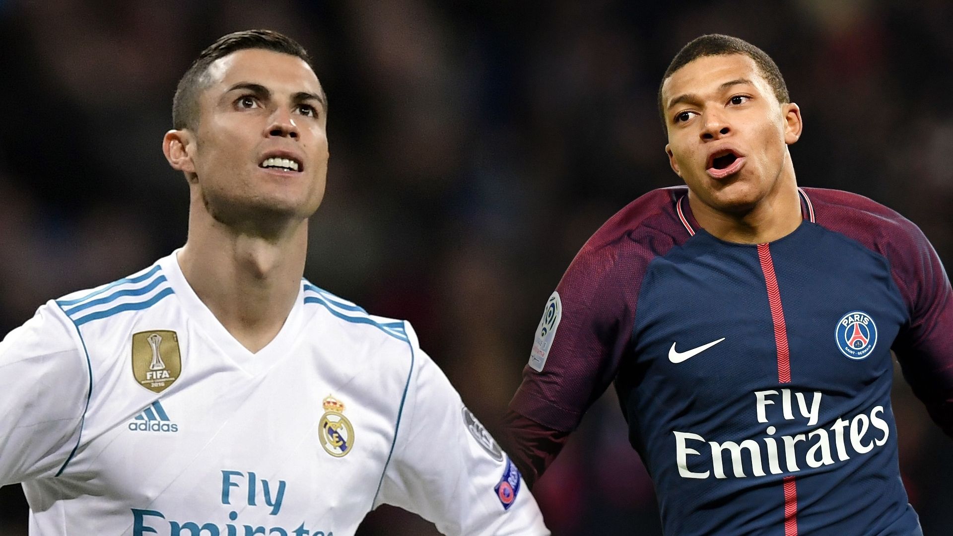 Ronaldo, Mbappe