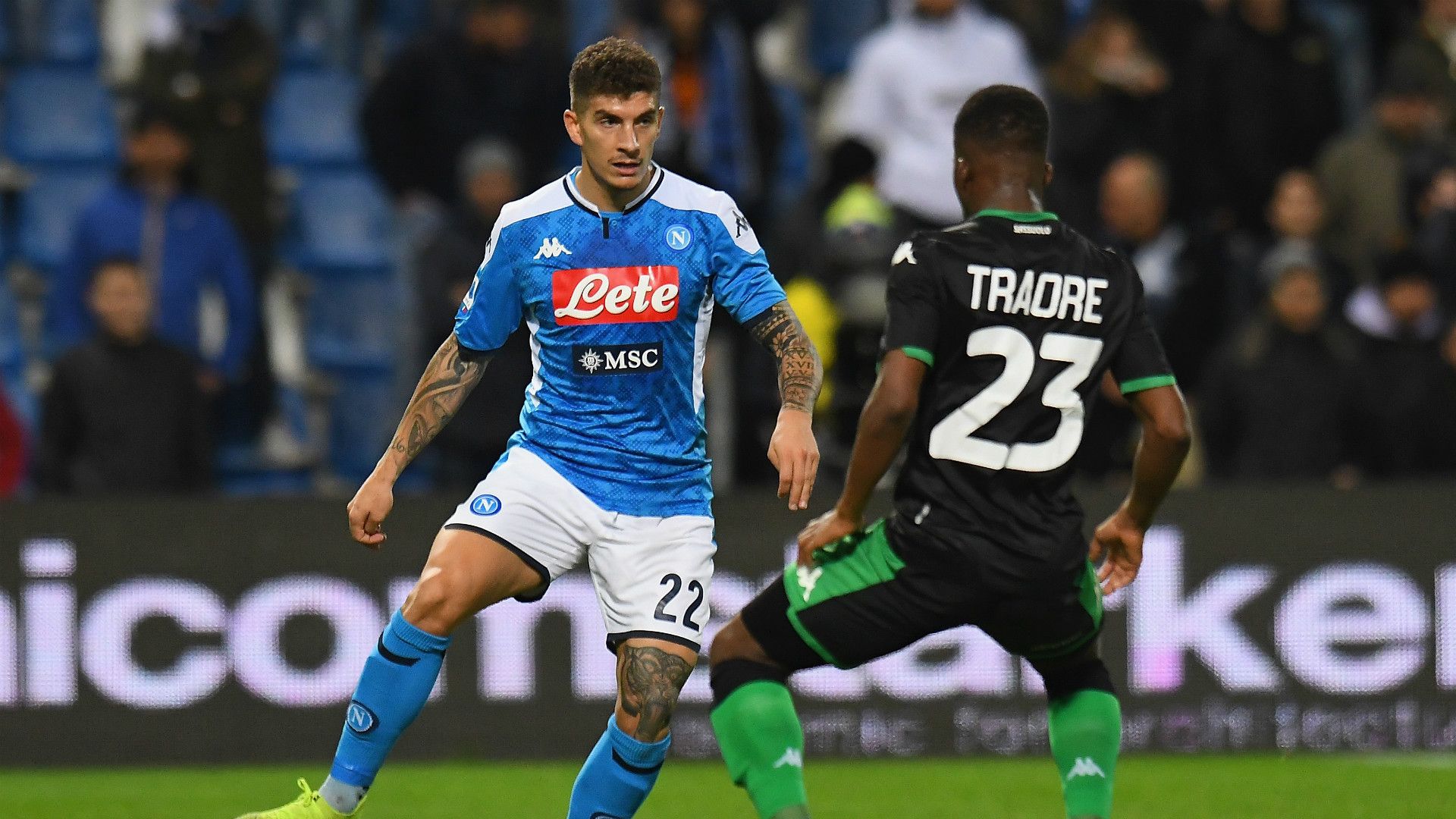 Giovanni Di Lorenzo Hamed Traoré Sassuolo Napoli