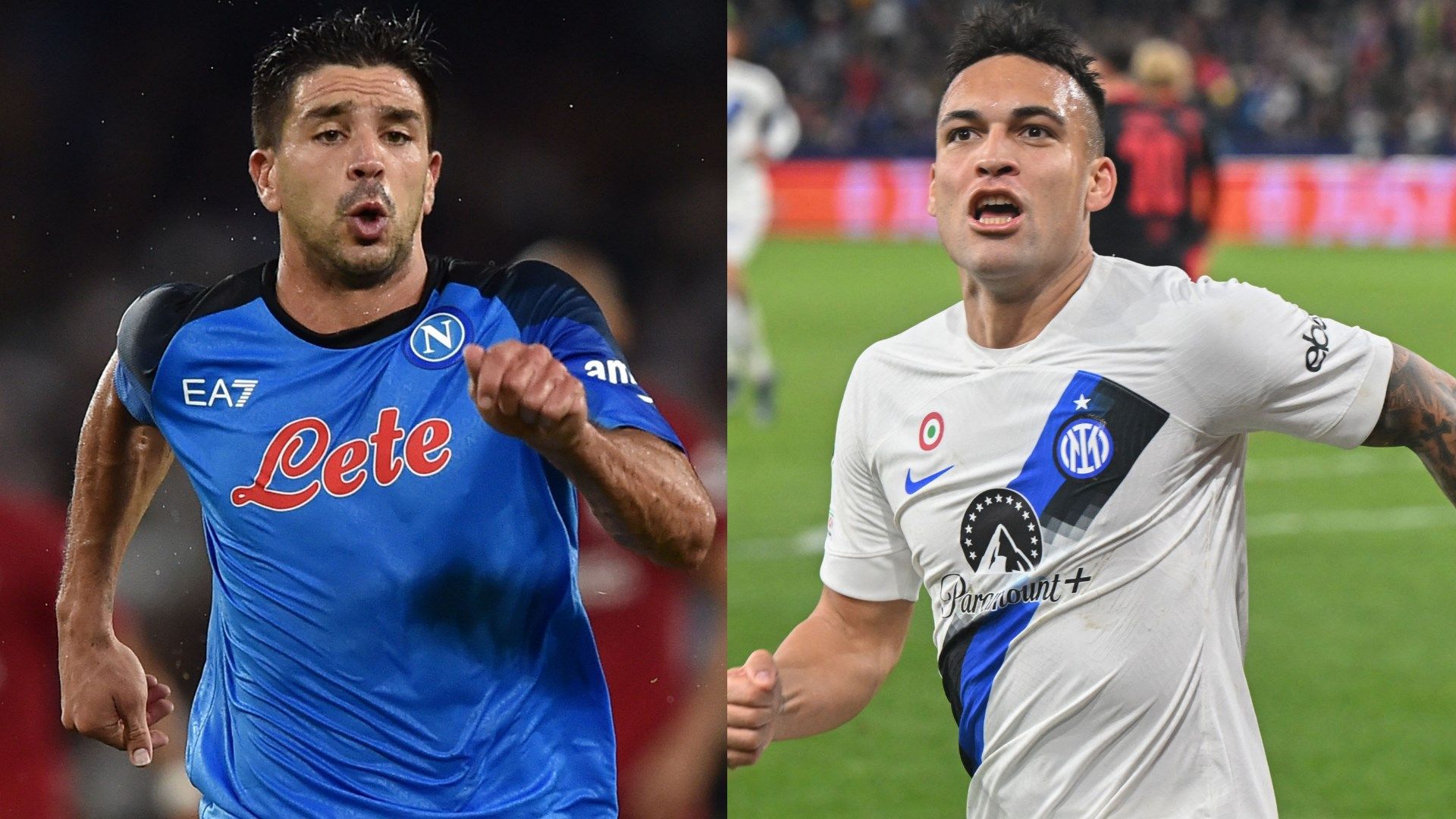 Simeone Napoli 2022 Lautaro Inter 2023