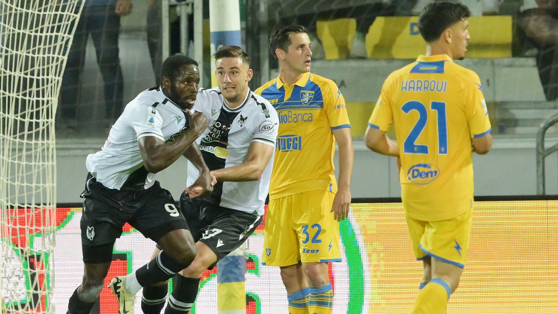 Keinan Davis Frosinone Udinese