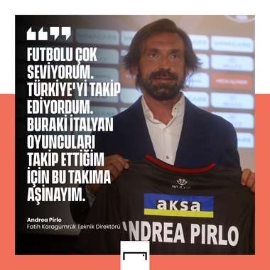 Andrea Pirlo, Karagümrük