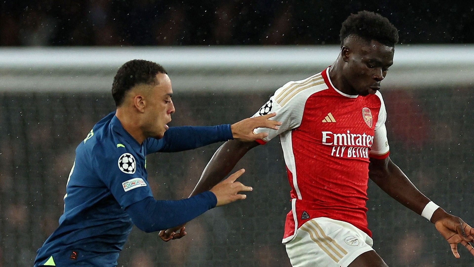 Saka Dest PSV Arsenal 2023