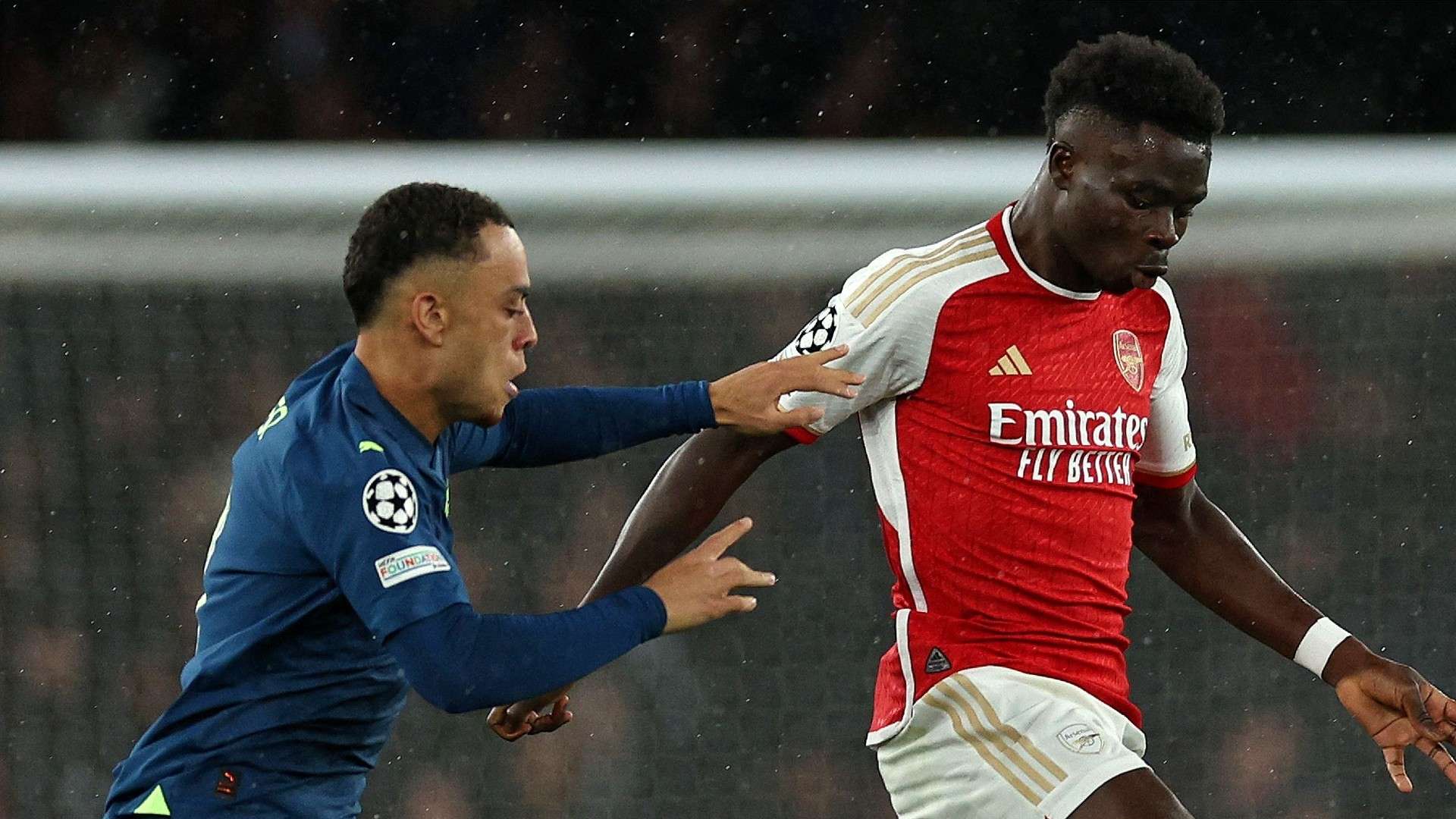 Saka Dest PSV Arsenal 2023