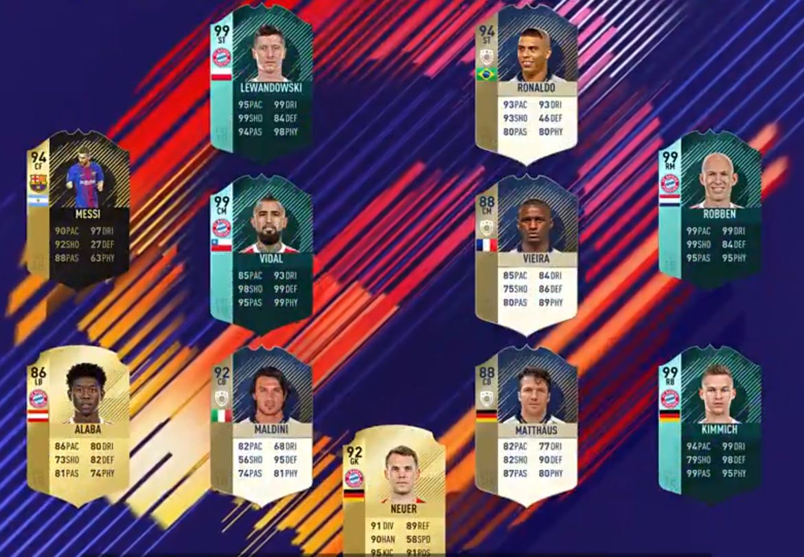 squad battles bayern