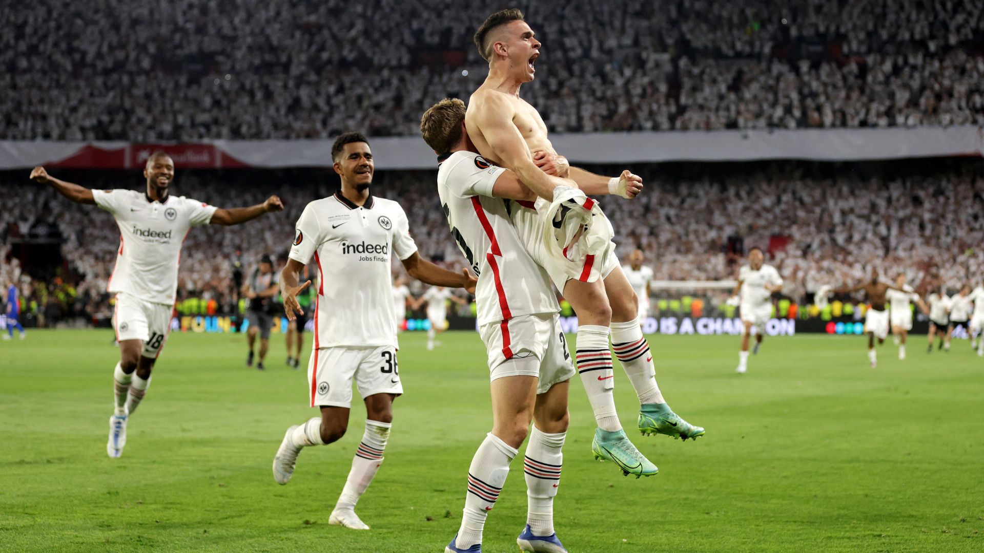 Borré Eintracht Frankfurt Rangers Europa League Final 202122