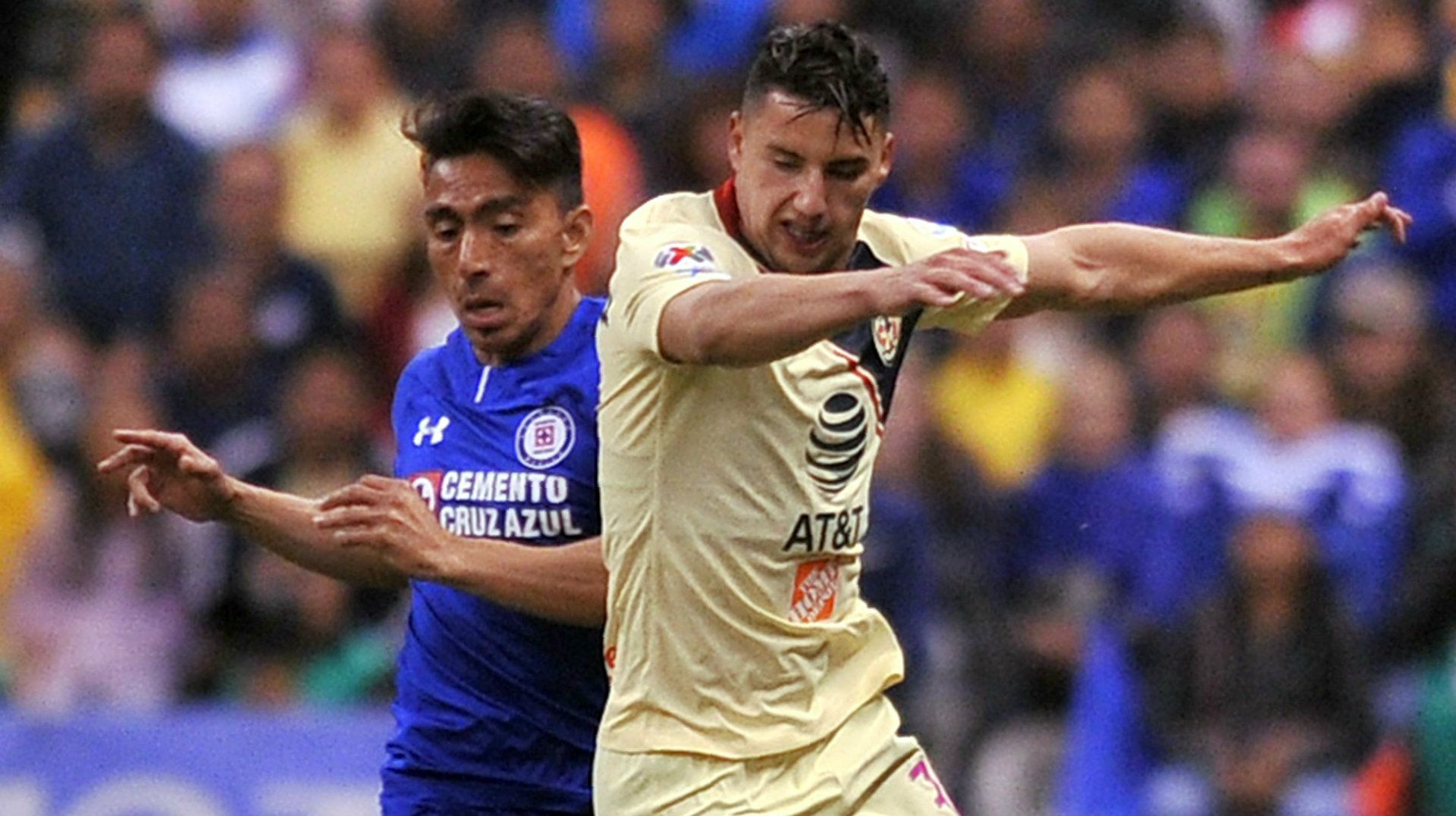 Ángel Mena Jorge Sánchez Cruz Azul América 121218