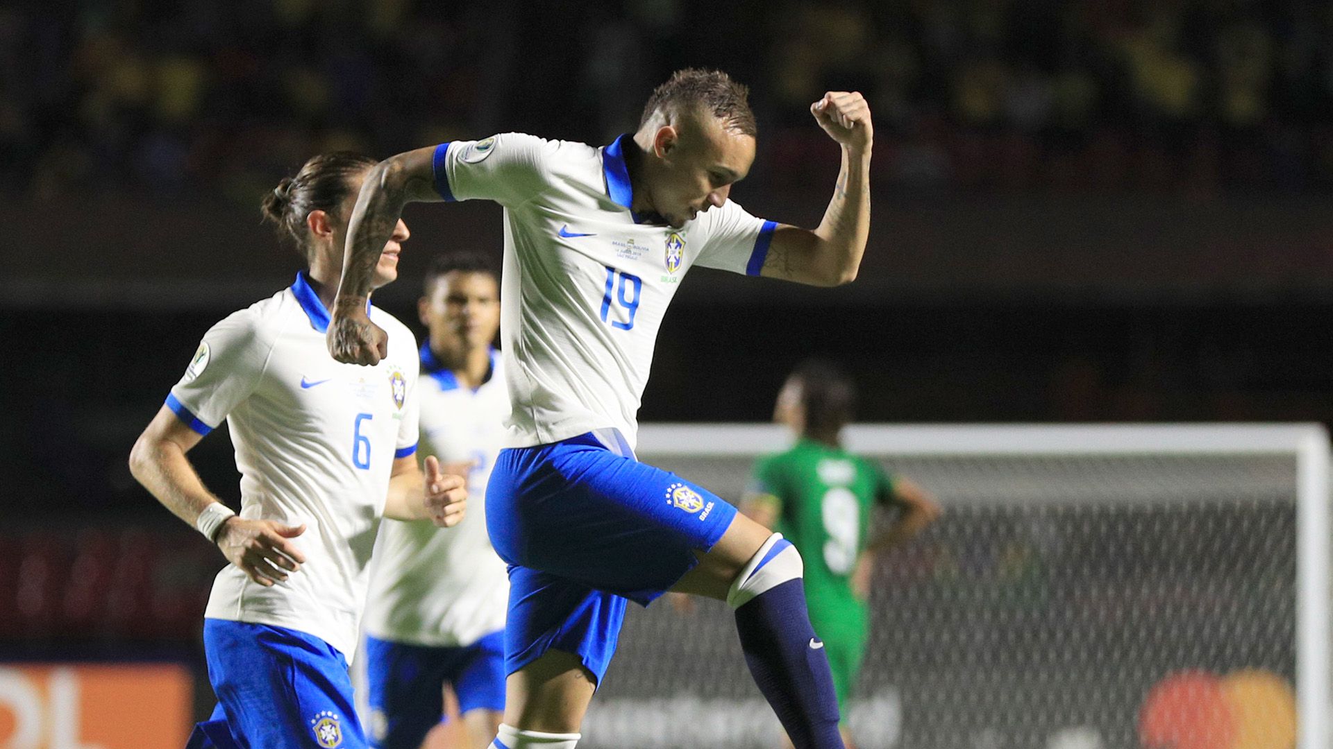 Everton Brasil Bolívia Copa América 14062019