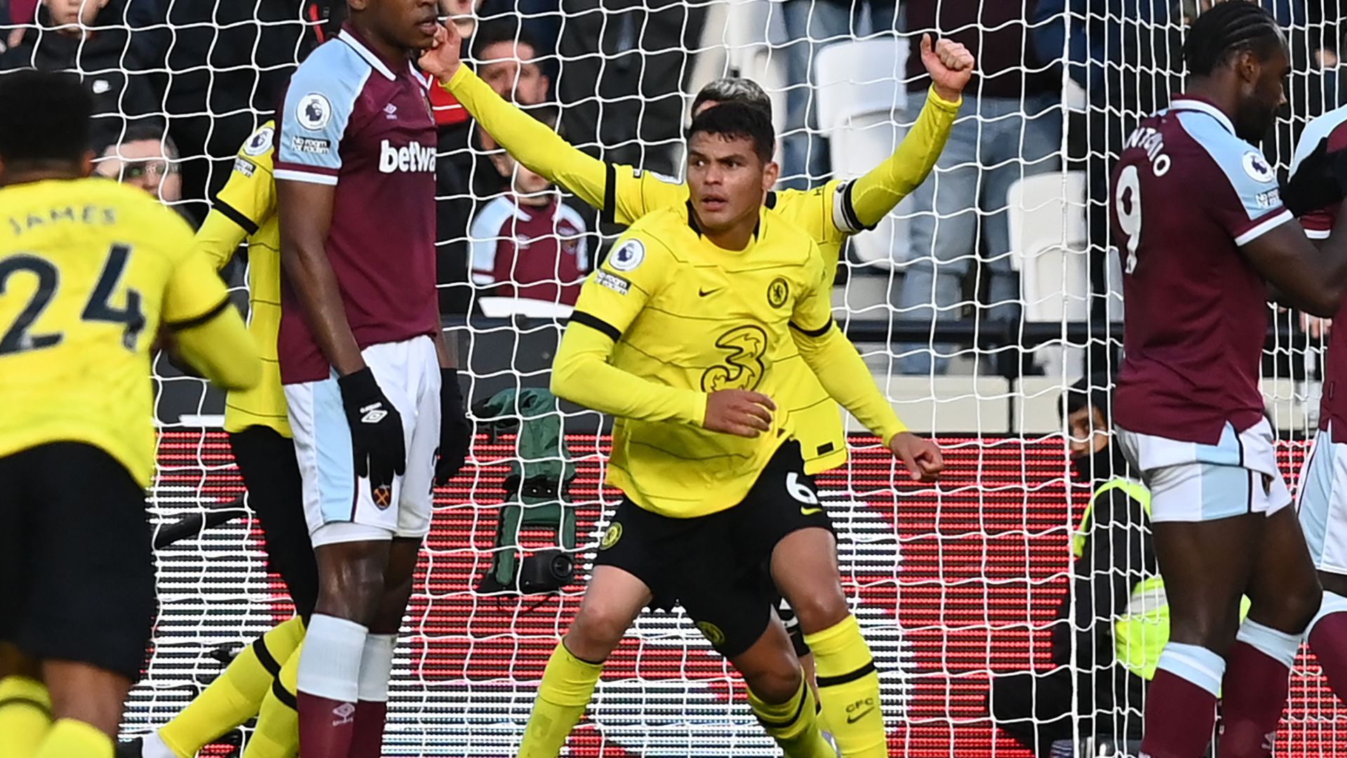 Thiago Silva - West Ham vs Chelsea Premier League 04122021