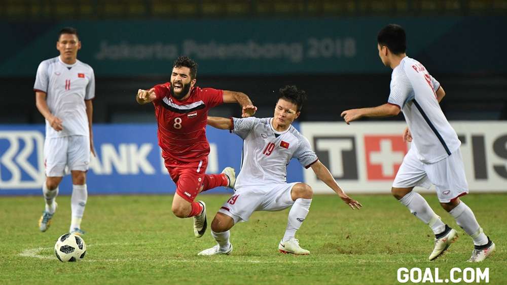 Olympic Việt Nam Olympic Syria Tứ kết ASIAD 2018
