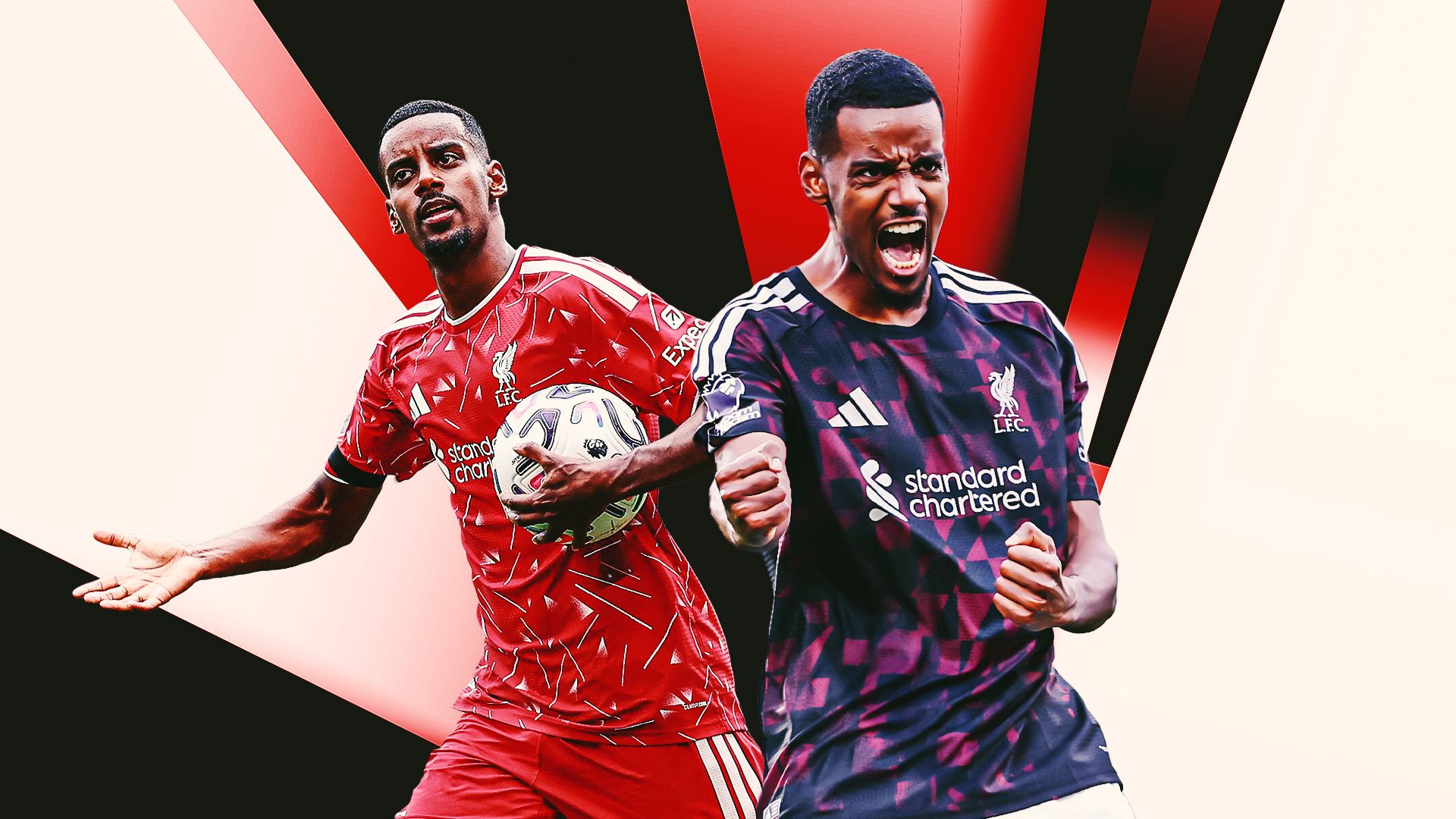 Alexander Isak Liverpool GFX 