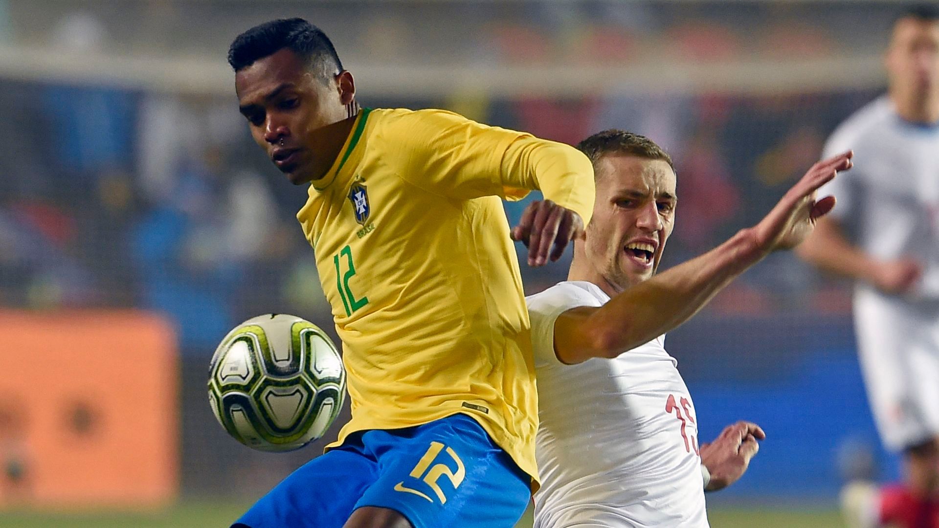 Alex Sandro Tomas Soucek Brazil Czech Republic Friendly 26032019 Selecao
