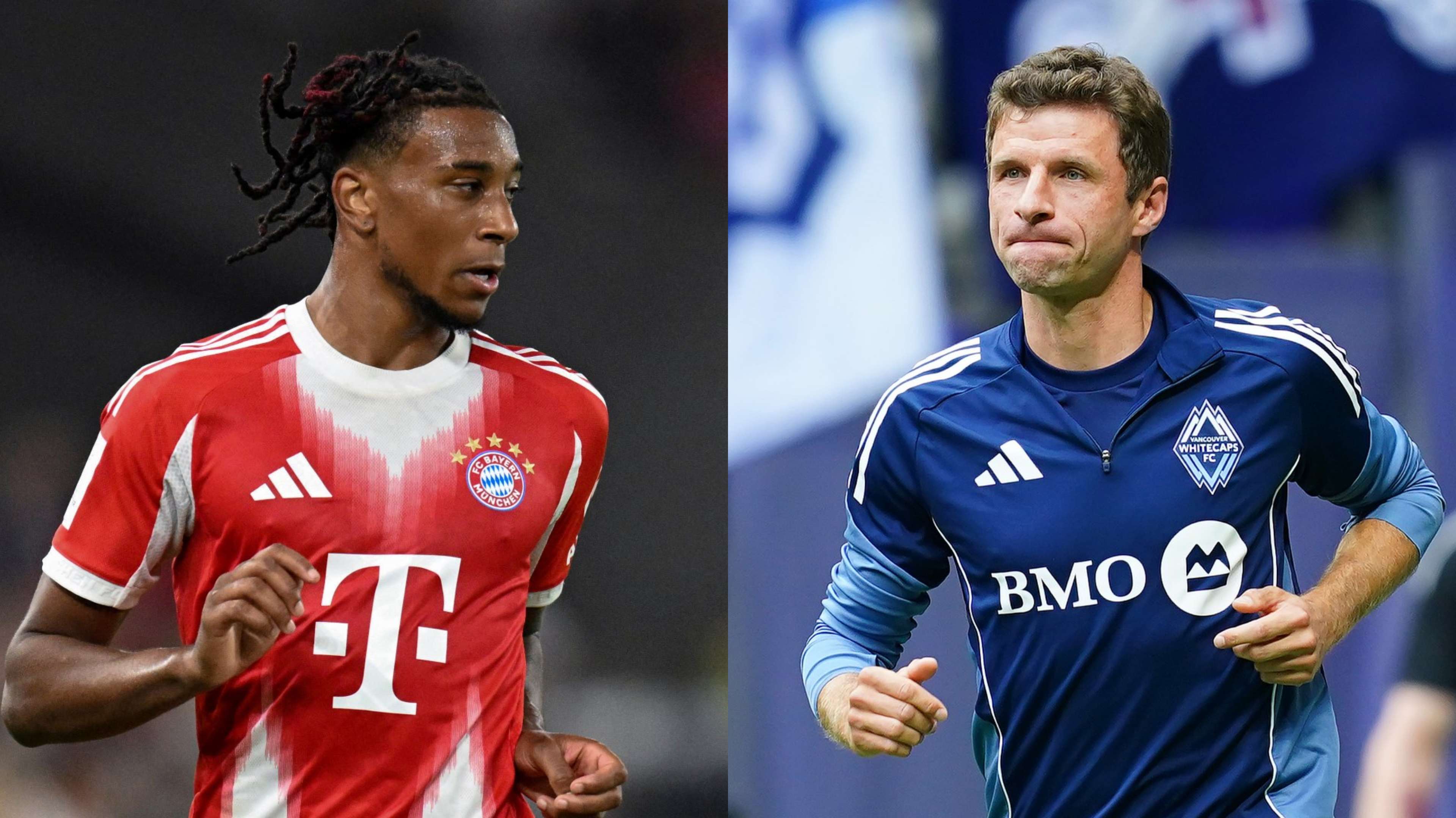 Michael Olise and Thomas Muller