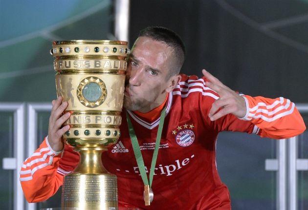 Frank Ribéry, Copa Alemana, Bayern Munich
