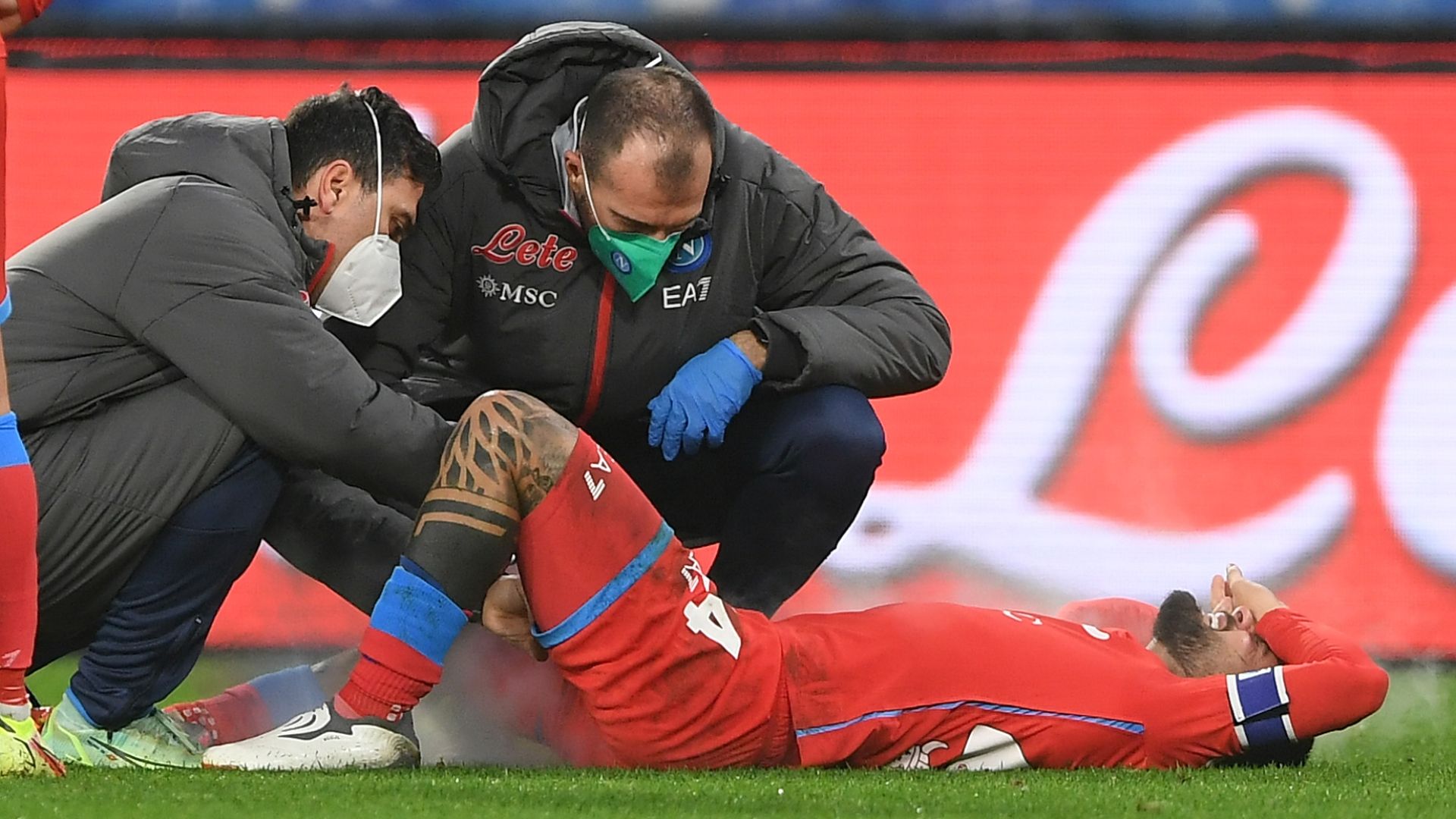 Insigne injured Napoli