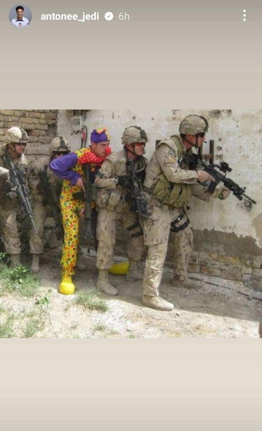 Antonee Robinson Instagram meme