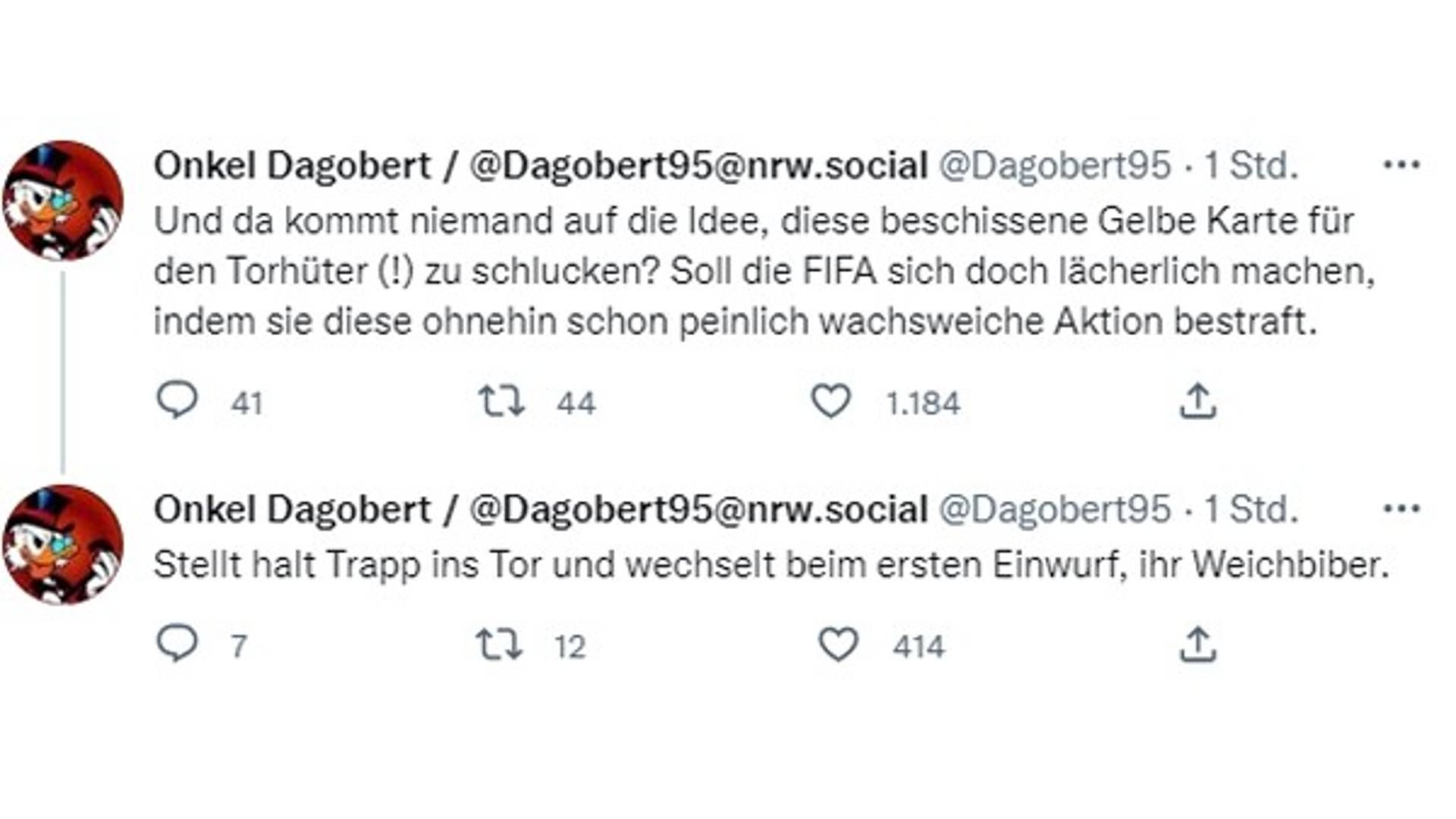 One Love Netzreaktionen