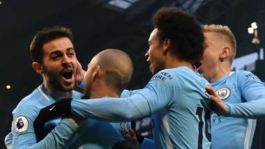 Man City celebrate