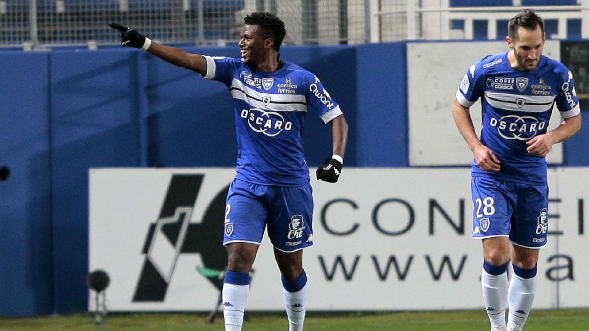 Sadio Diallo Bastia Monaco Ligue 1 17022017