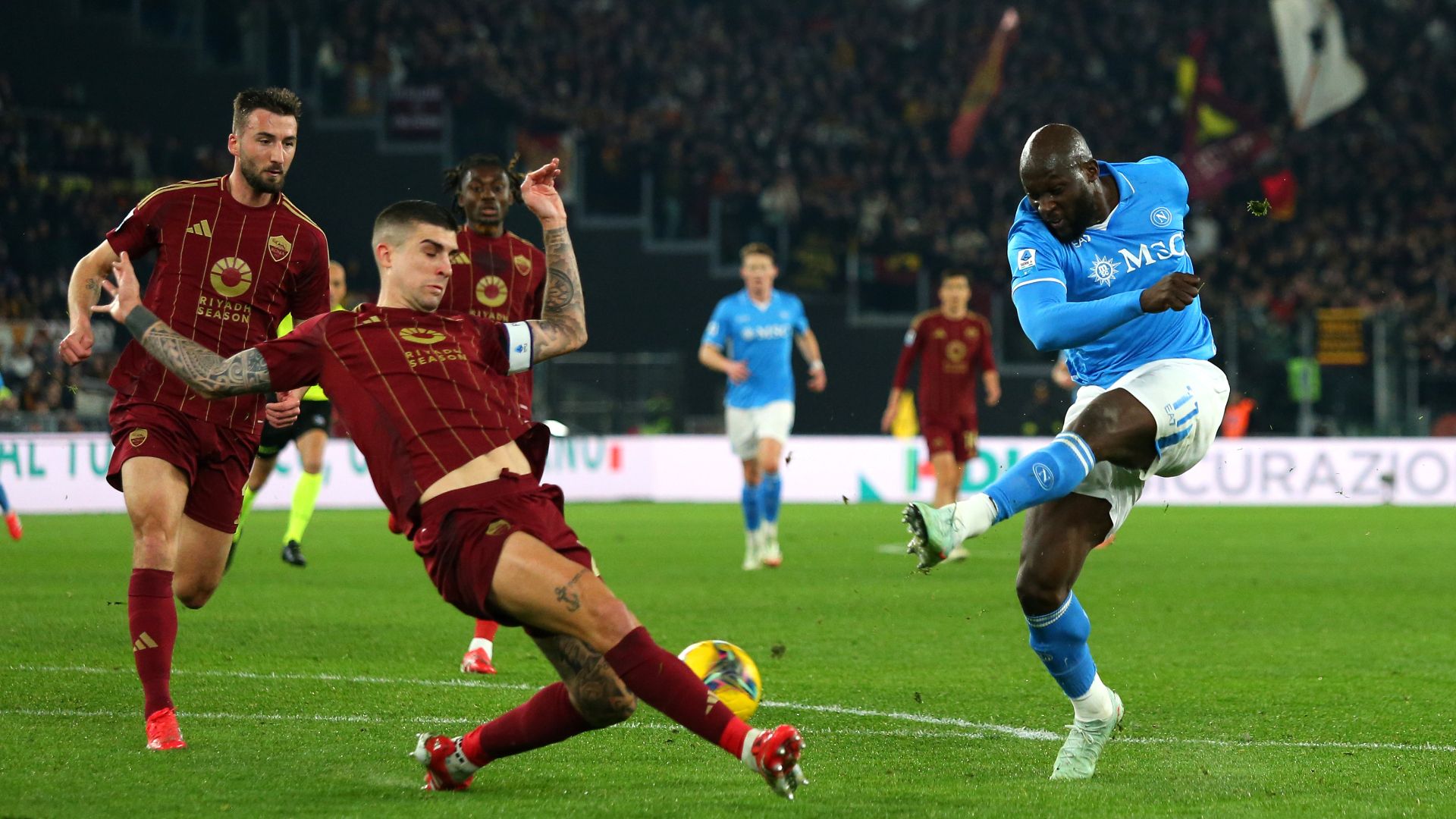 Gianluca Mancini Roma Napoli