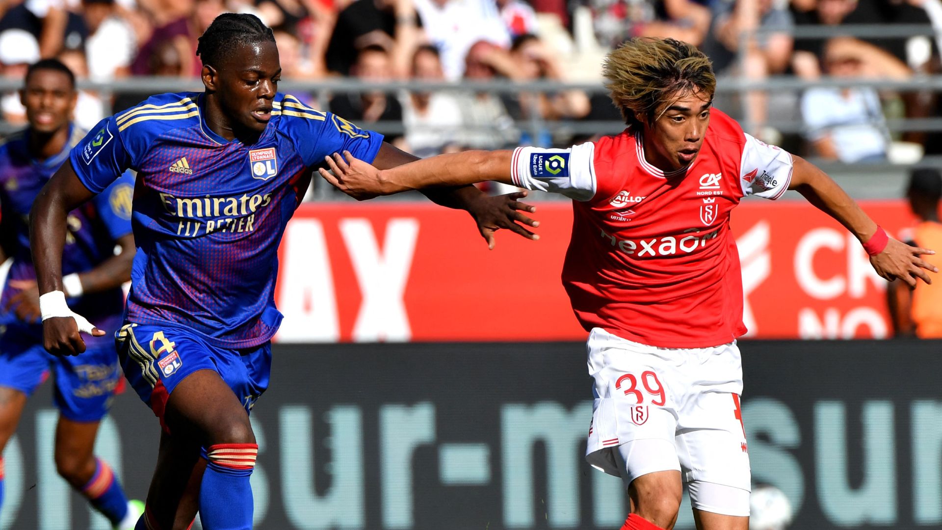 Reims Lyon 1-1 4e journée Ligue 1