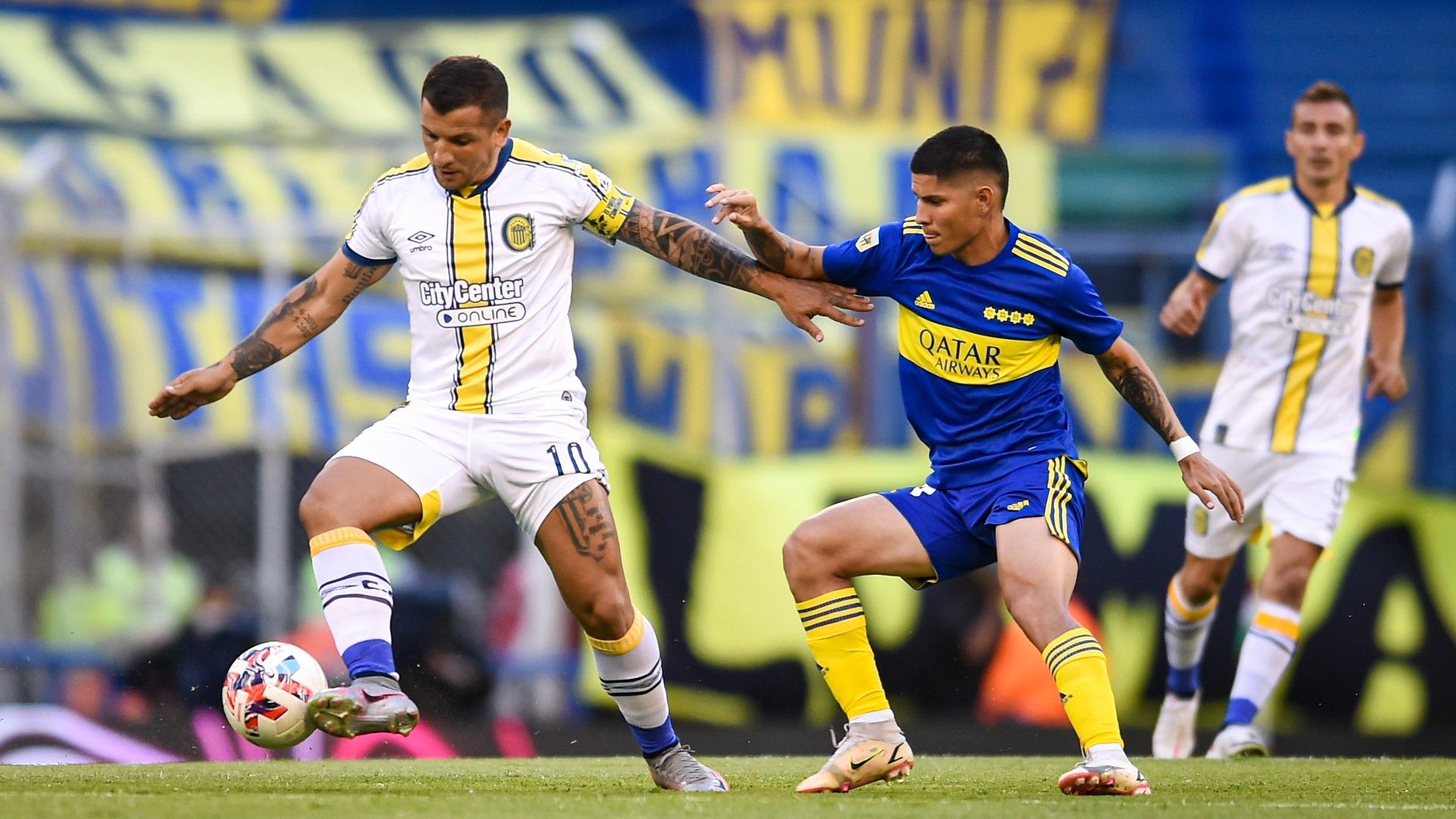 Emiliano Vecchio Jorman Campuzano Boca Rosario Central Copa Liga Profesional 20022022