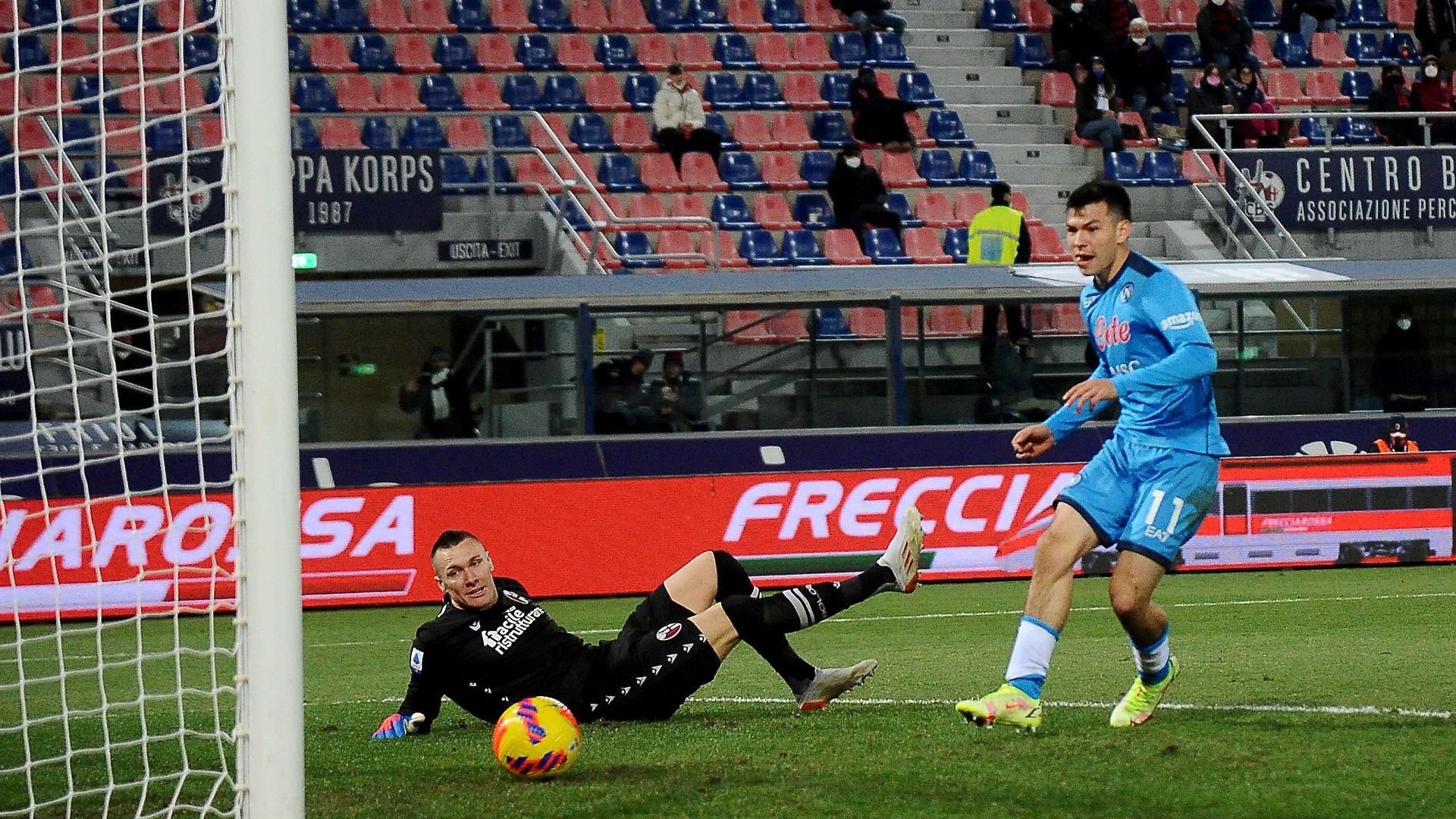 Hirving Lozano Napoli Bologna