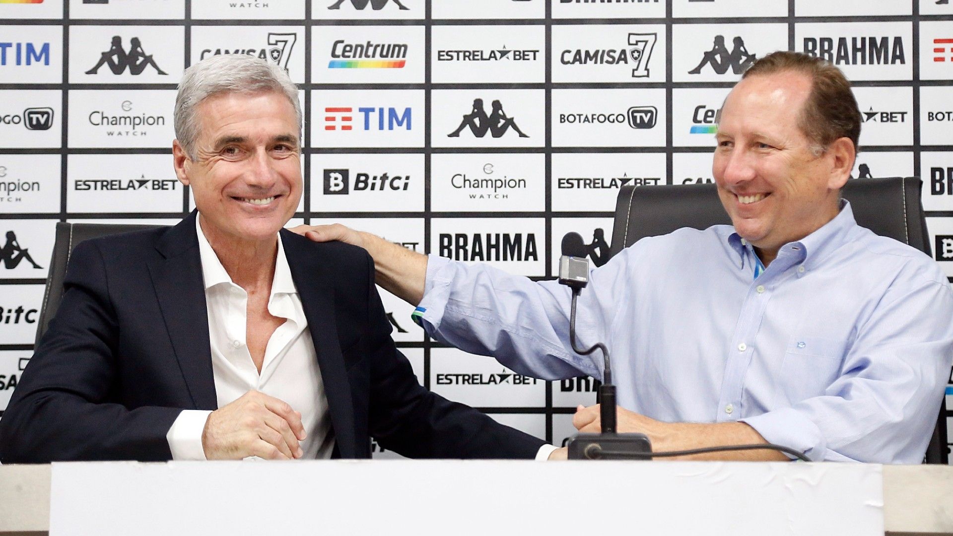 Luís Castro John Textor Botafogo 29 03 2022