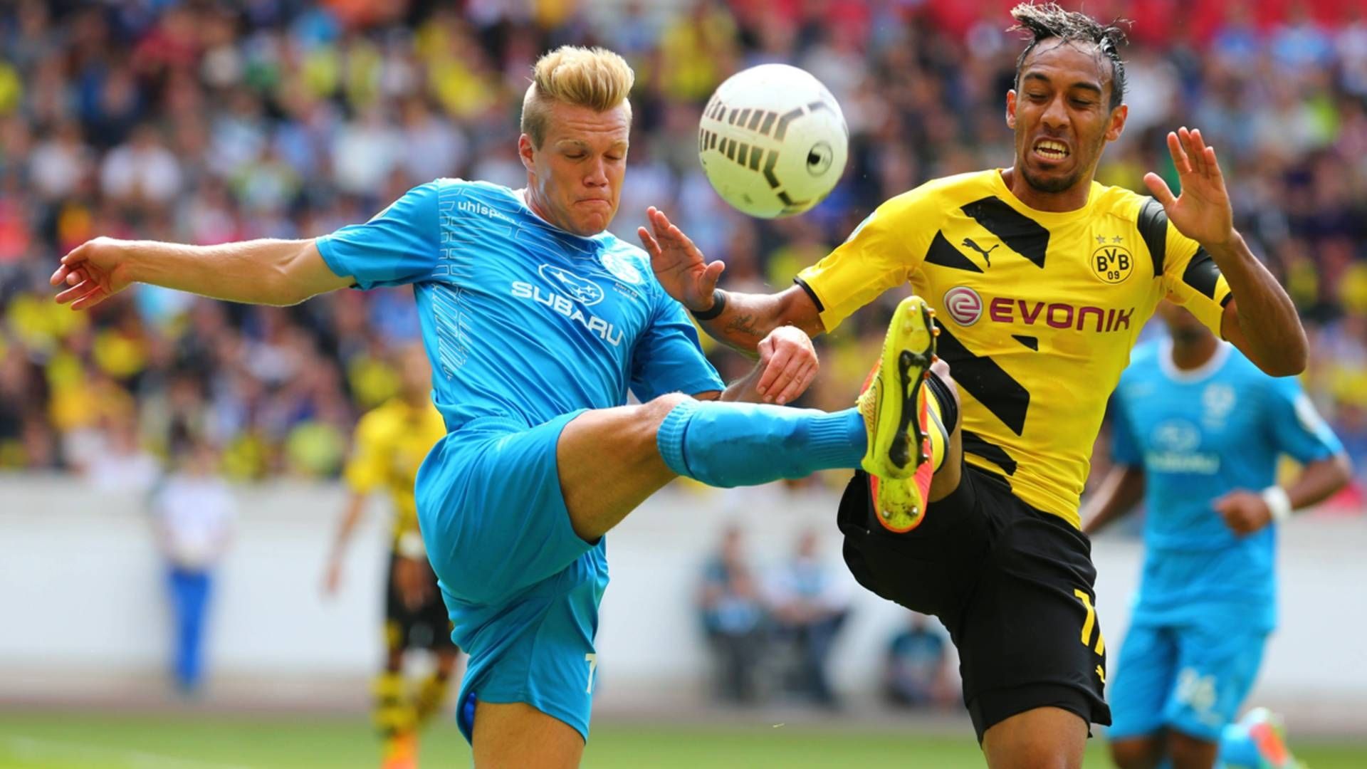 GER ONLY Borussia Dortmund Stuttgarter Kickers 2014 DFB-Pokal