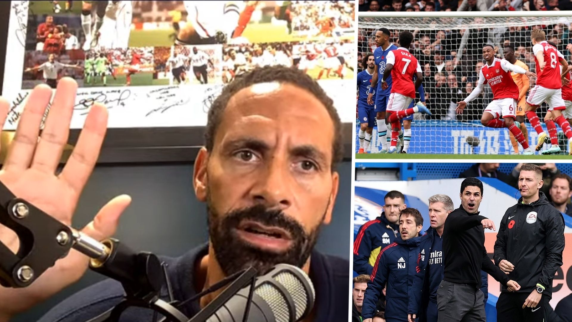 Ferdinand Arsenal Chelsea