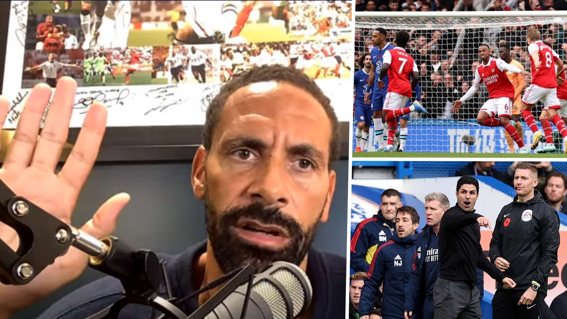 Ferdinand Arsenal Chelsea