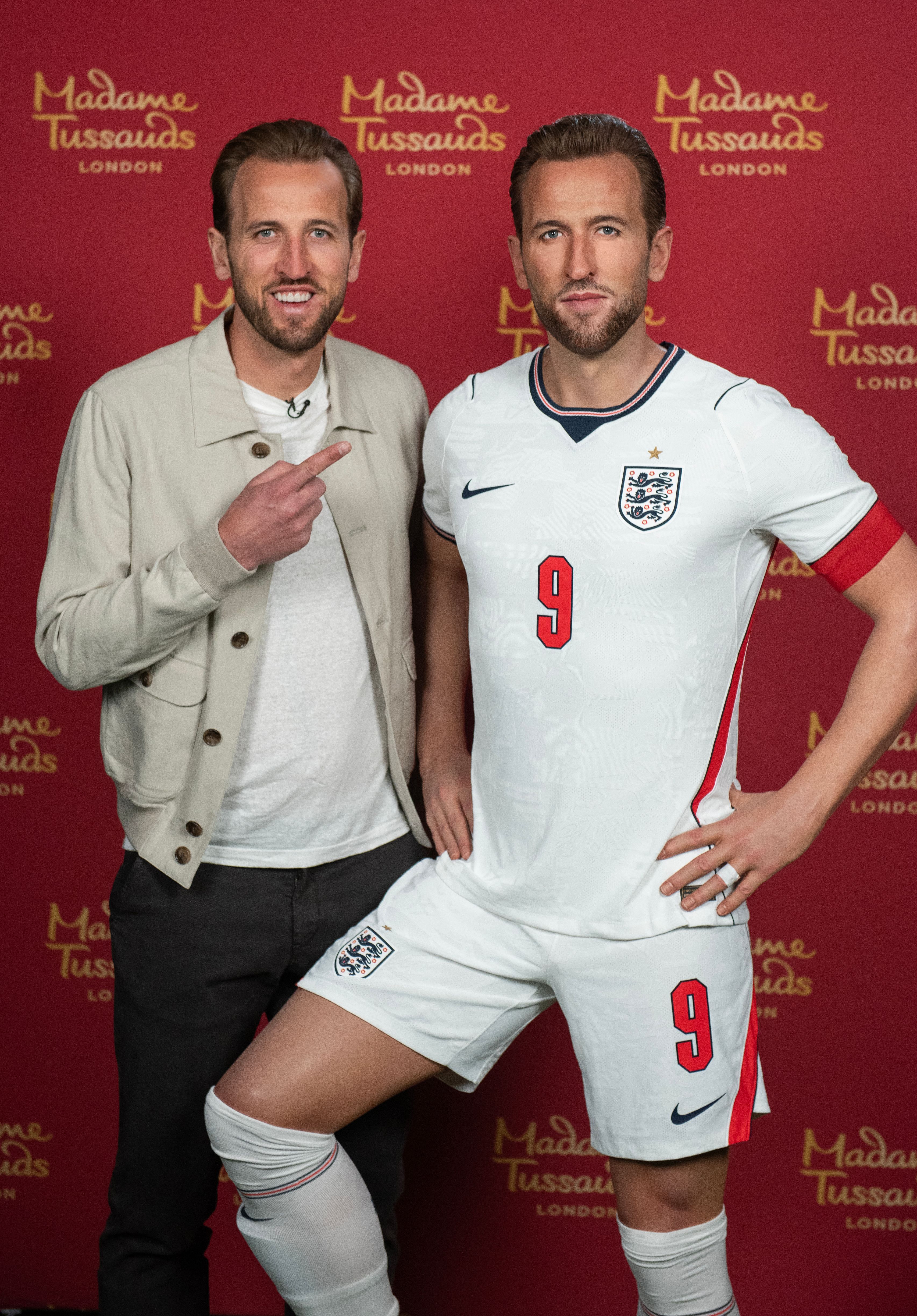 Harry Kane Madame Tussauds