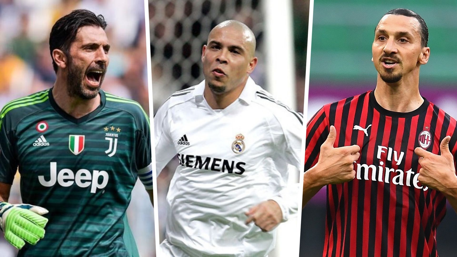 Buffon Ronaldo Ibrahimovic