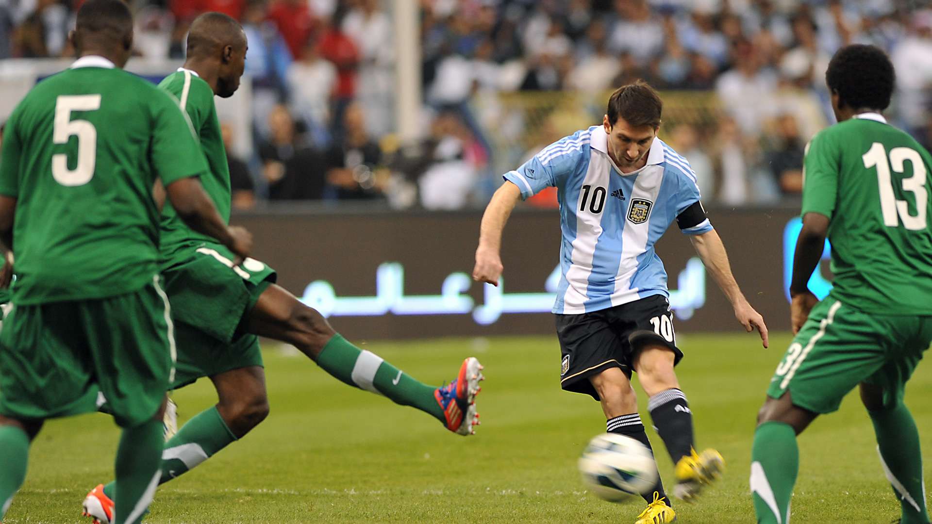 Lionel Messi Saudi Arabia Argentina 14112012