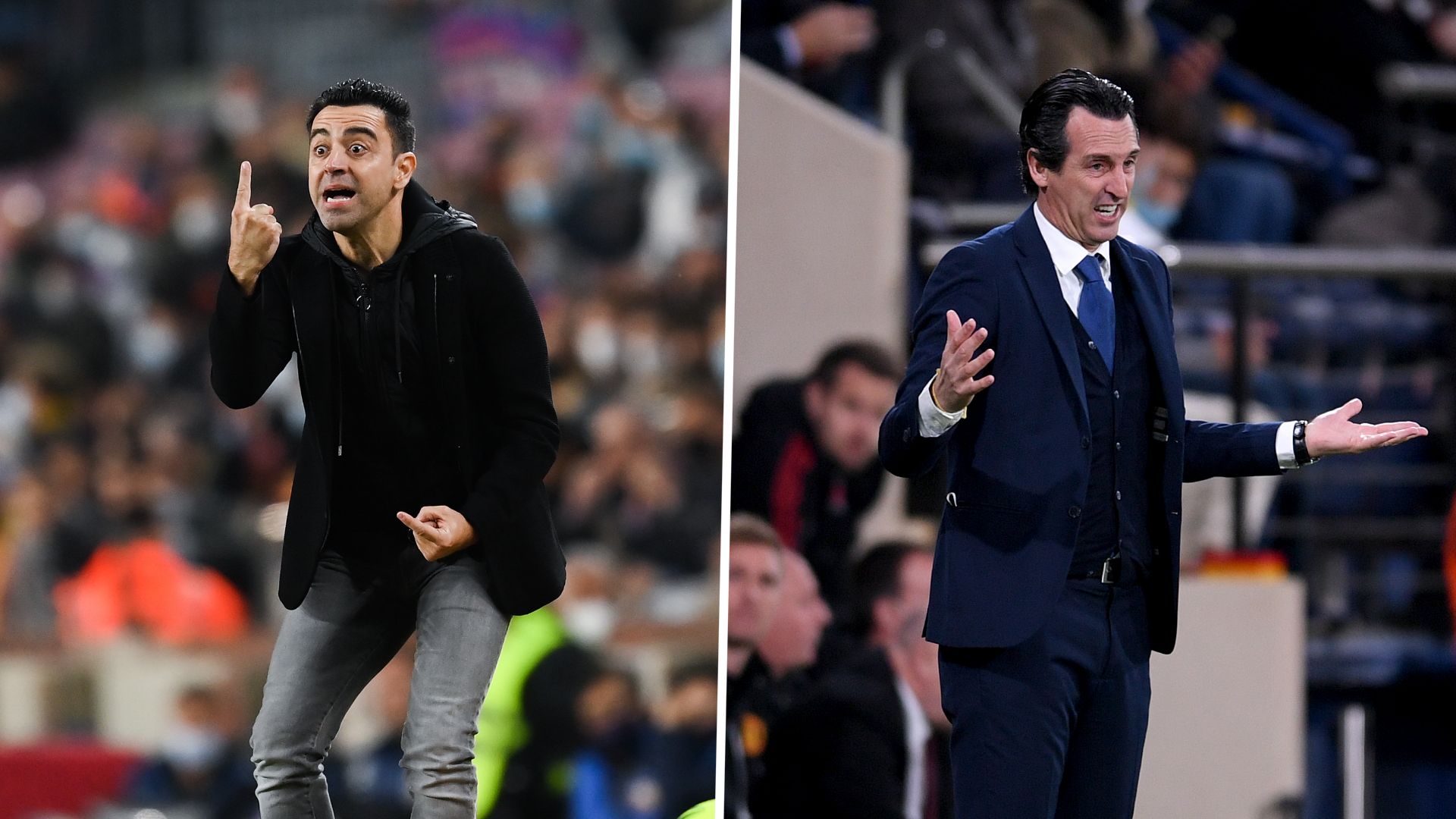 Xavi Barcelona Unai Emery Villarreal