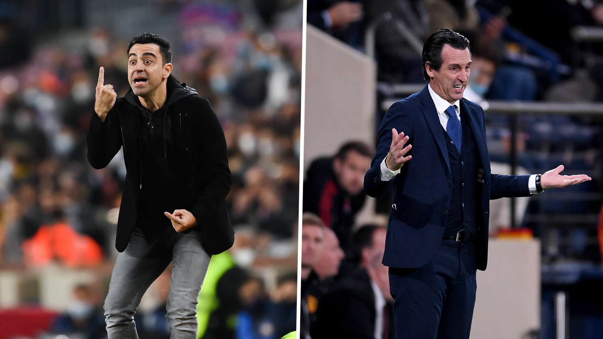 Xavi Barcelona Unai Emery Villarreal