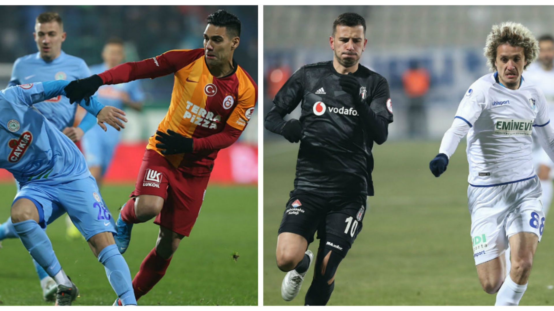 Rizespor Galatasaray BB Erzurumspor Besiktas