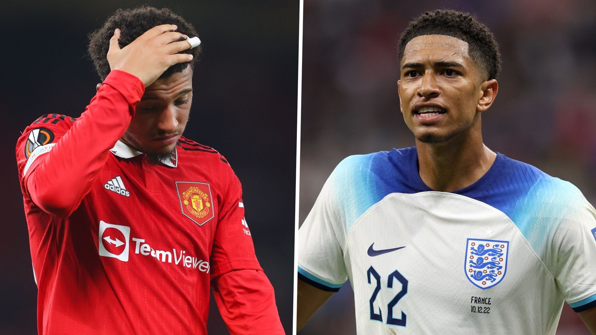 Jadon Sancho Jude Bellingham