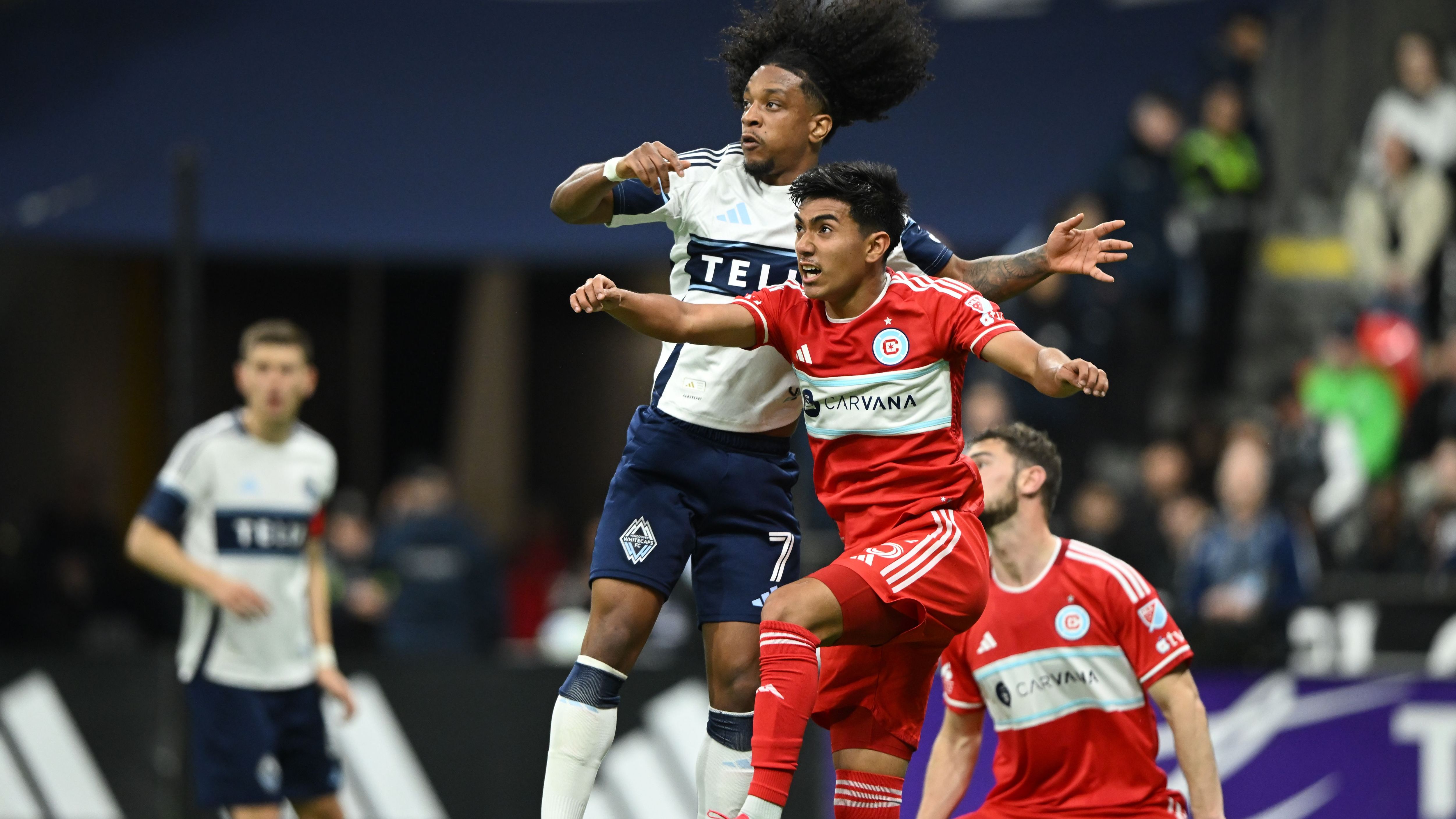 Jayden Nelson, Samual Rogers, Vancouver Whitecaps Chicago Fire FC  