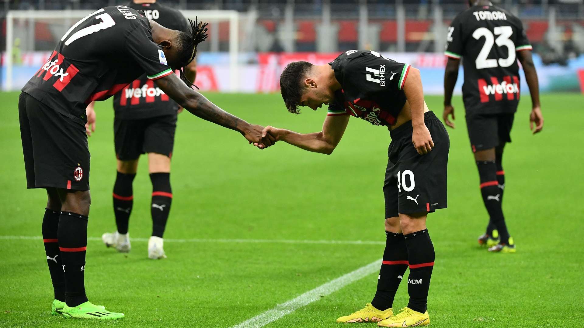 Leao Brahim Diaz Milan Juventus Serie A