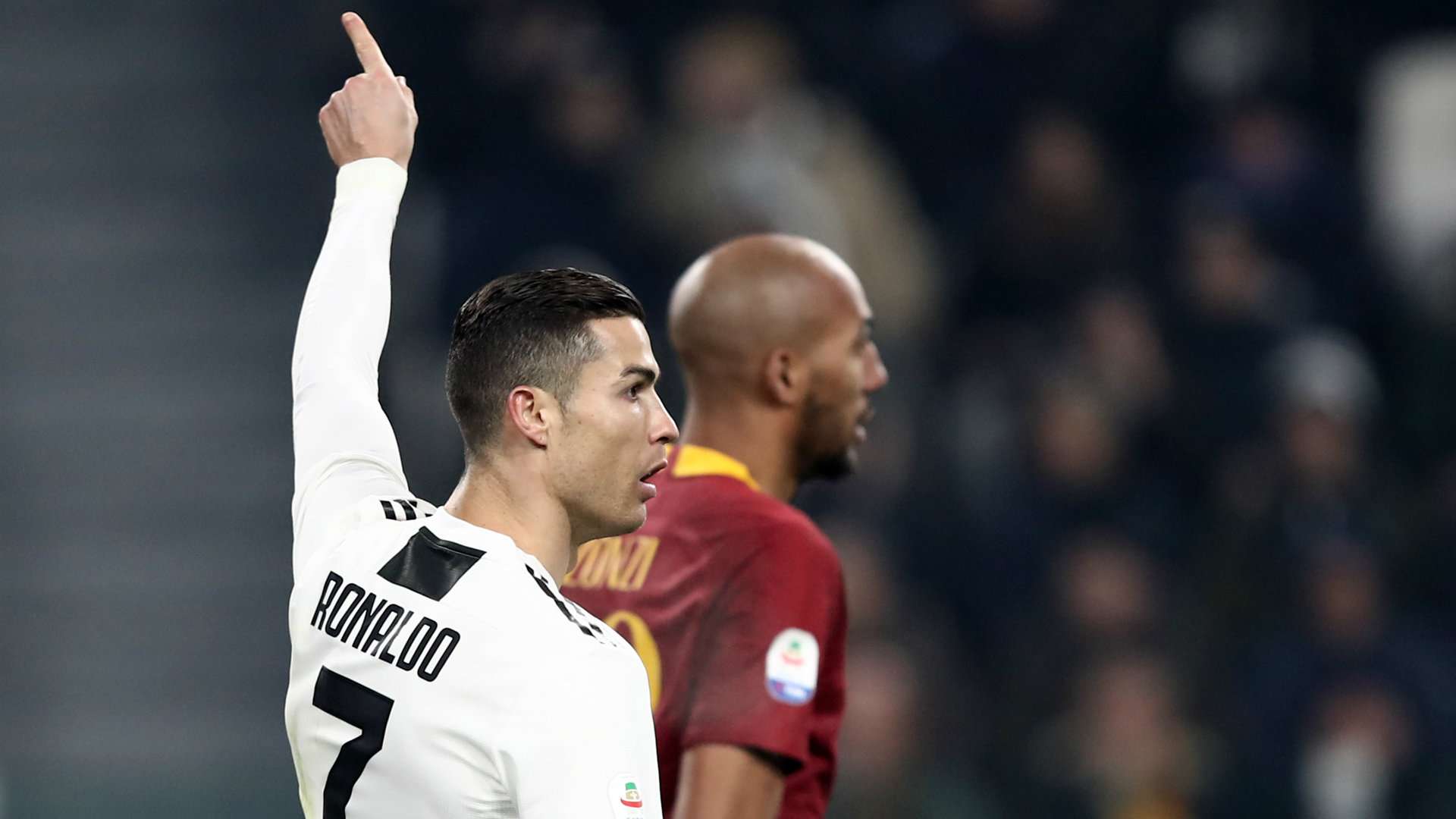 Cristiano Ronaldo Juventus vs Roma Serie A 2018-19