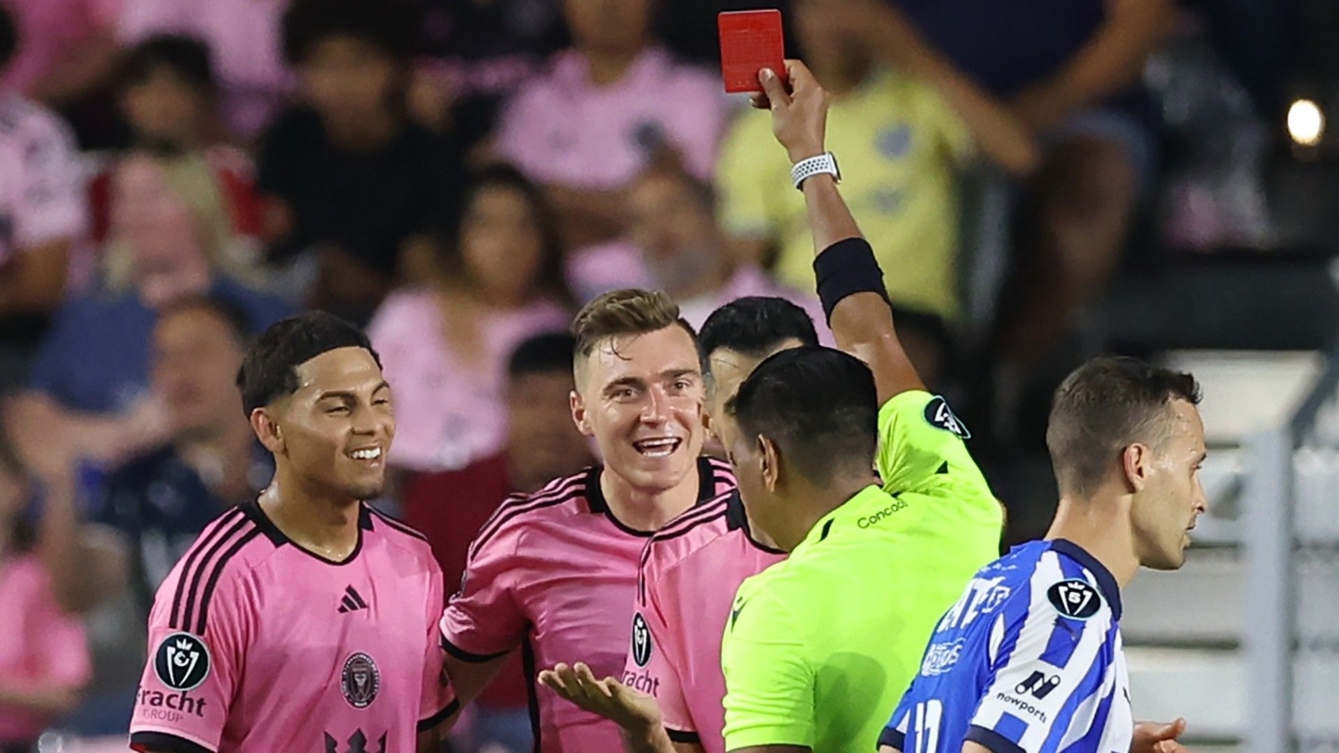 Ruiz Red Card Inter Miami