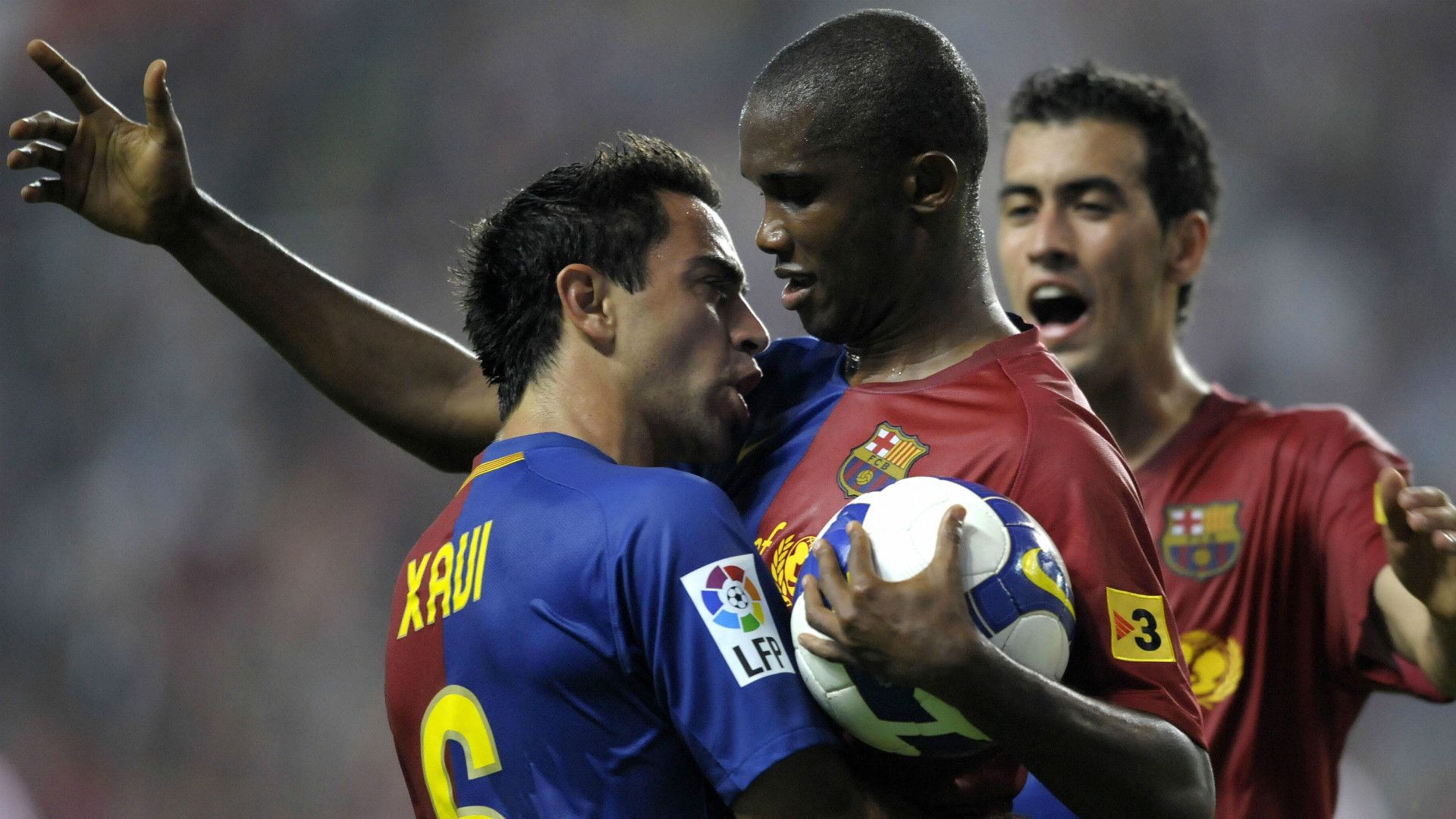 Xavi Etoo Barcelona