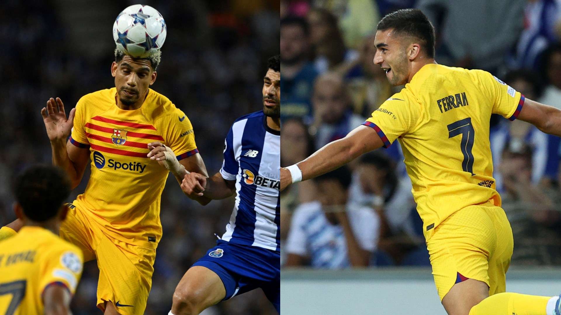 Araujo Torres split Barcelona 2023