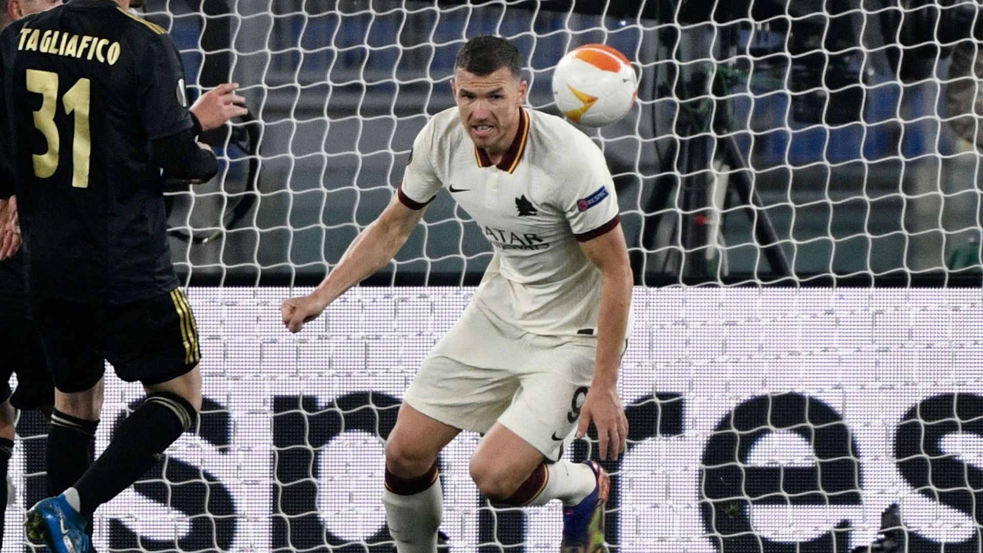 Dzeko Roma Ajax Europa League