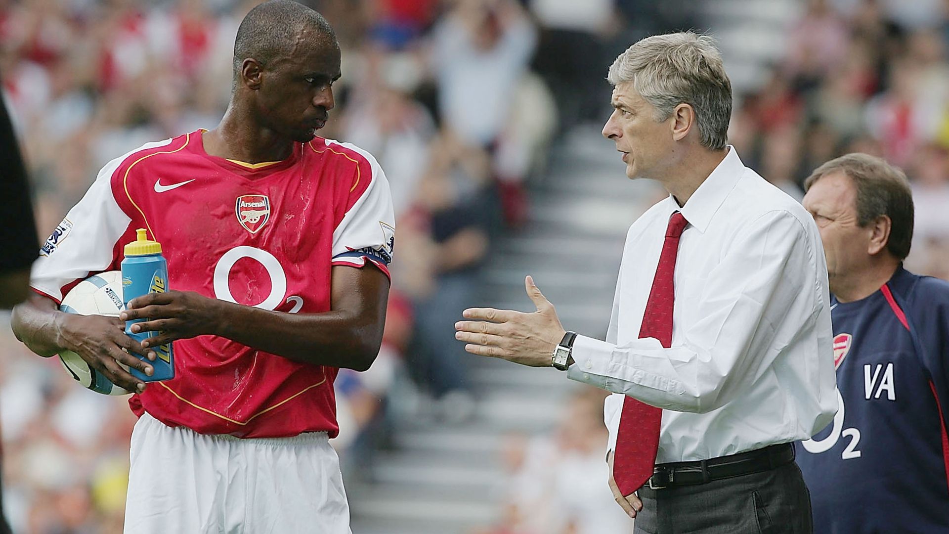 Arsène Wenger Patrick Vieira Arsenal