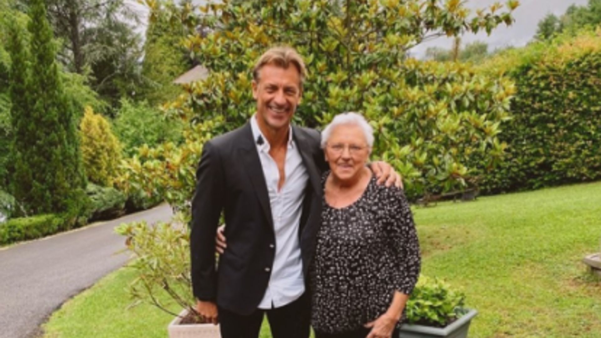 Herve Renard & his mother