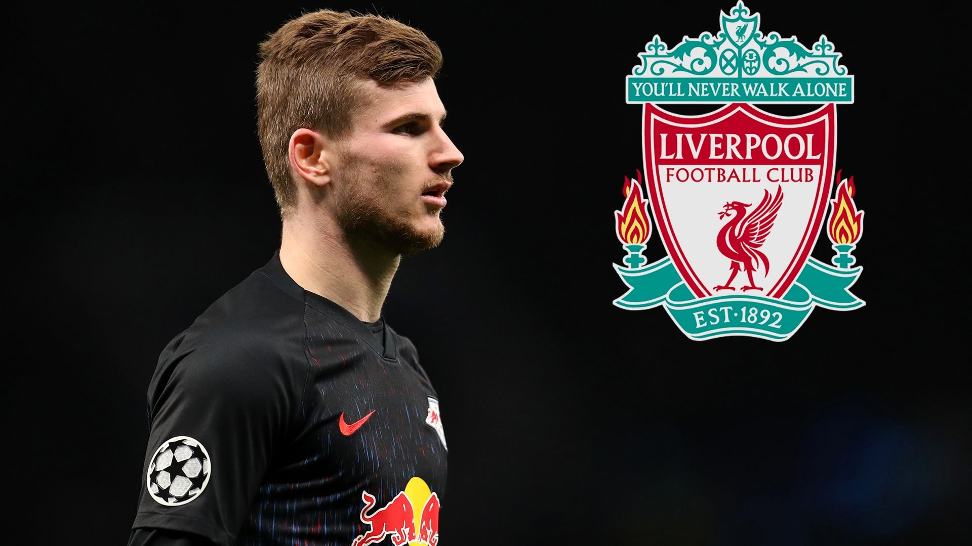 Timo Werner RB Leipzig Liverpool GFX